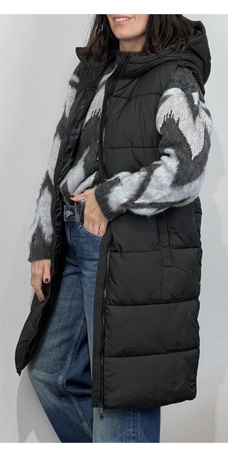 Piumino smanicato Pieces Art:17117414