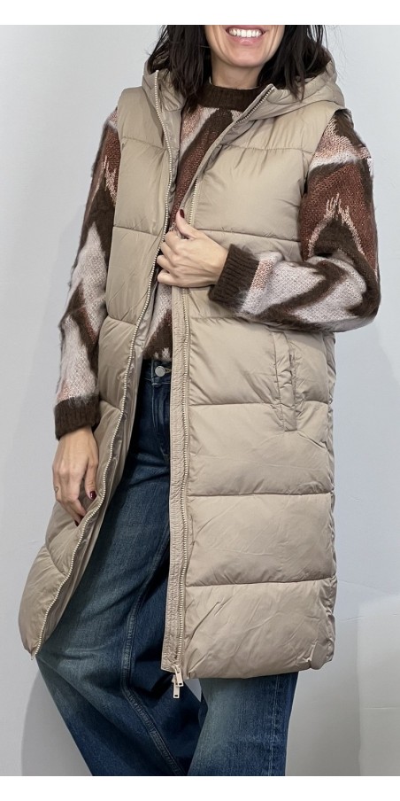 Piumino smanicato Pieces Art:17117414