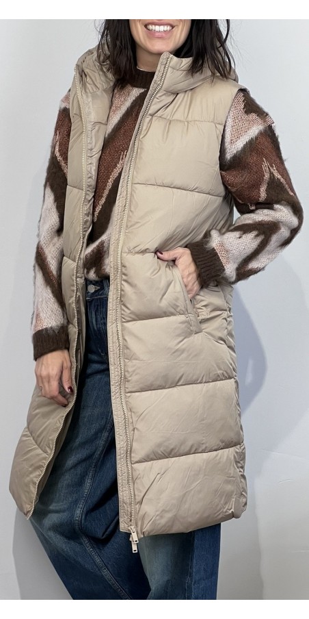 Piumino smanicato Pieces Art:17117414