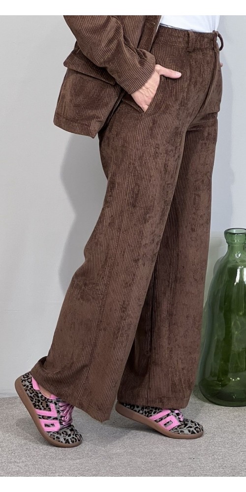 Pantalone millerighe velluto diNadì Art:Nora