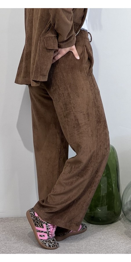 Pantalone millerighe velluto diNadì Art:Nora