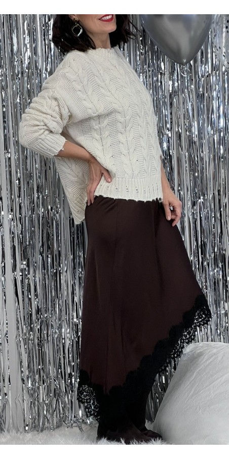 Abito sottoveste pizzo diNadì Art:Space