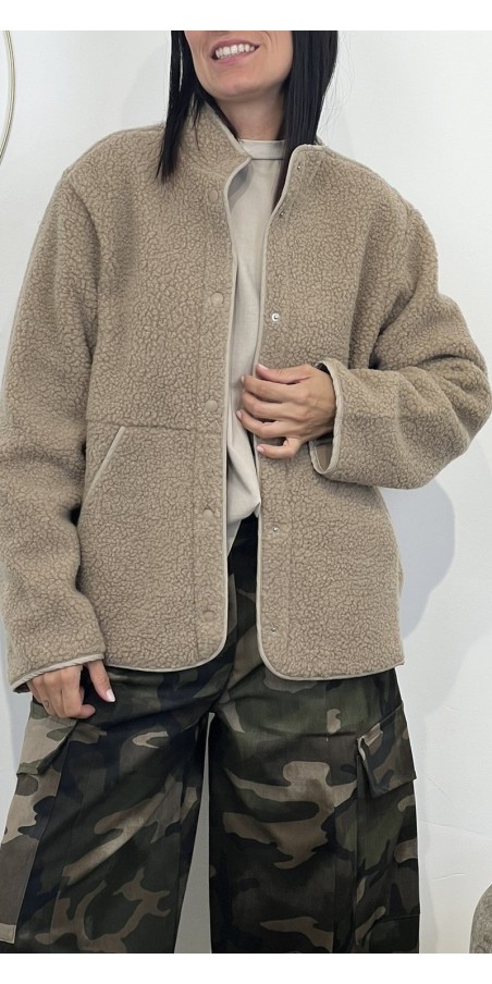 Giubbino teddy sabbia JJXX Art:12272583