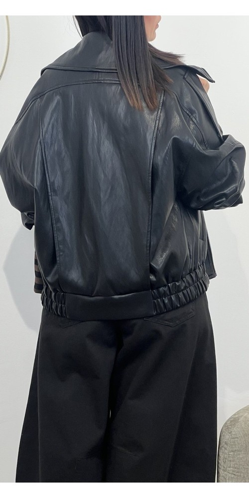 Bomber oversize con collo alto Tensione in art:226047AI26