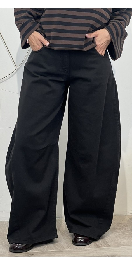 Jeans wide-leg ampio Tensione In art:B736 Louvre