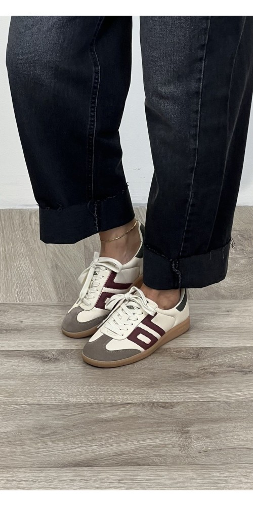 Sneakers in pelle e camoscio Back70 Art:108005 CLOUD