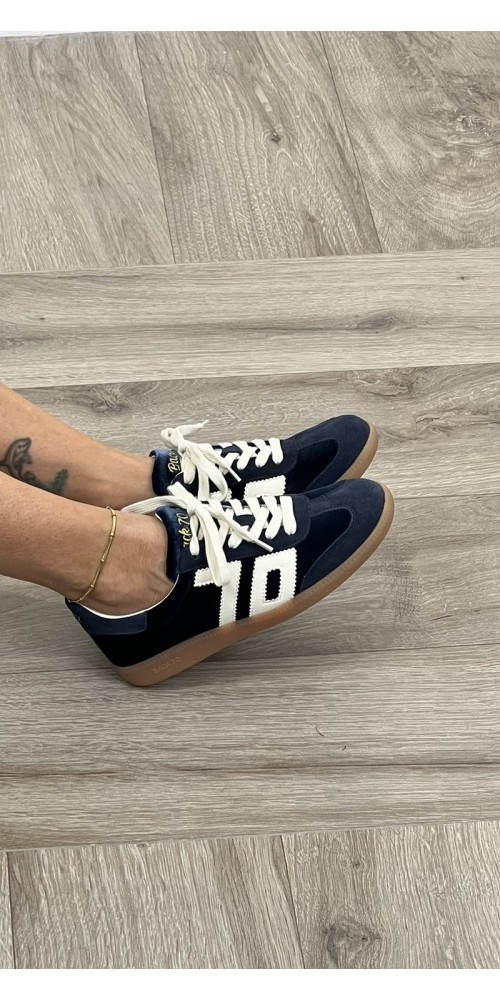 Sneakers in velluto blu Back70 Art:108005 CLOUD