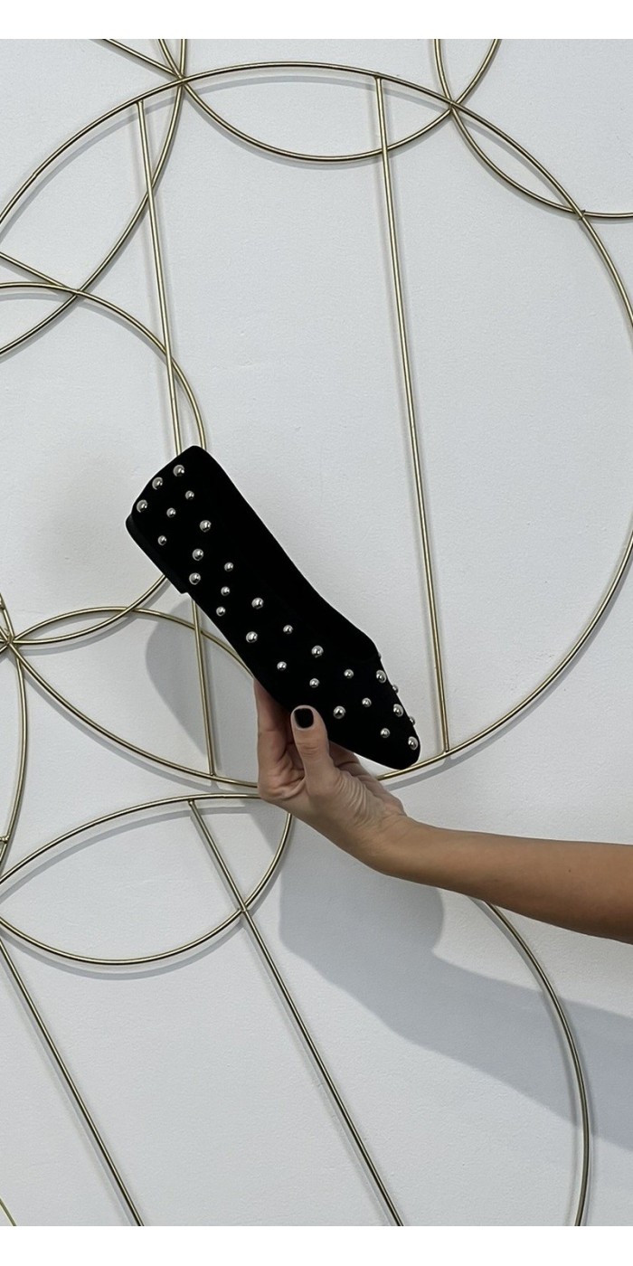Ballerina borchia color nero Iseia Art:S26525