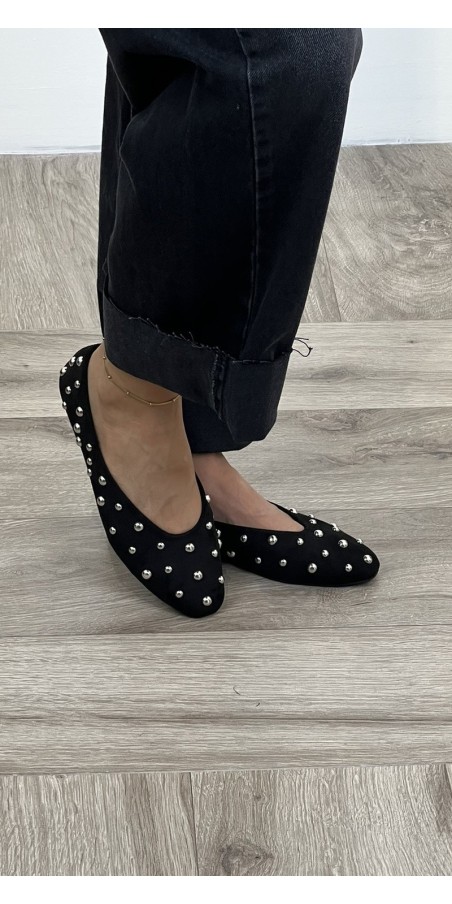 Ballerina borchia color nero Iseia Art:S26525