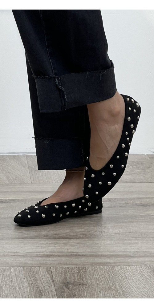 Ballerina borchia color nero Iseia Art:S26525