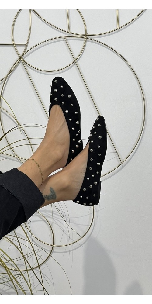 Ballerina borchia color nero Iseia Art:S26525
