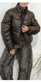 Piumino bomber cropped Pieces Art:17166350